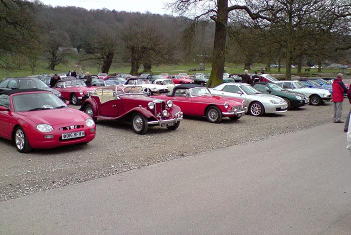 Kimber Run 2008, Front row starters. There I am!