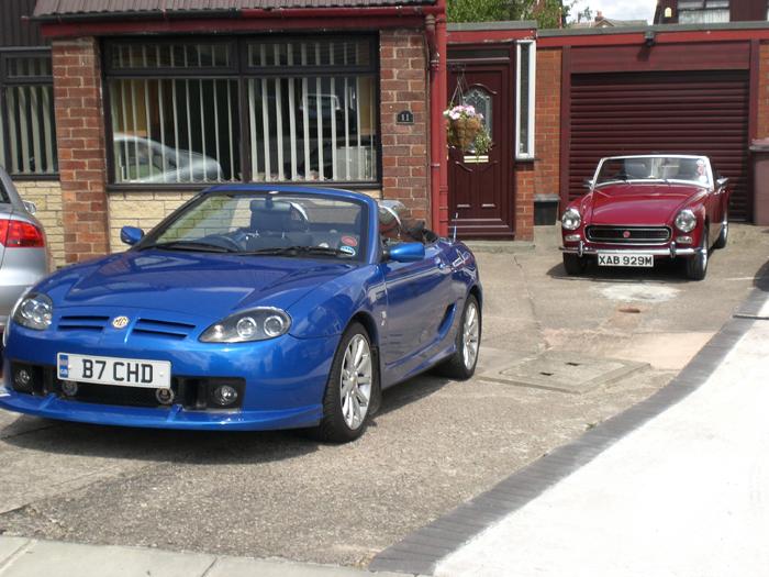 Two very different MG&#039;s both as much fun as each other.